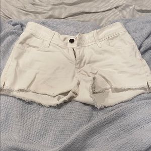 White shorts